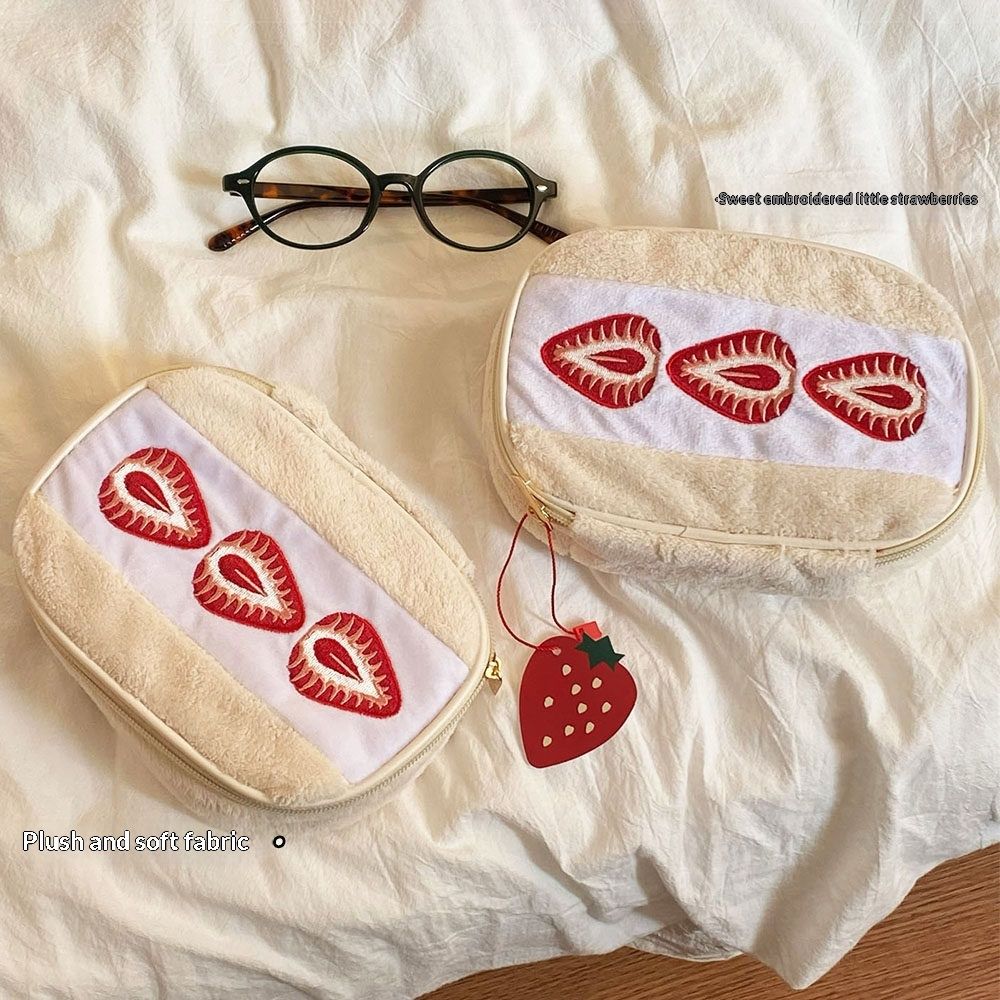 Large-Capacity Strawberry Sandwich Storage Bag