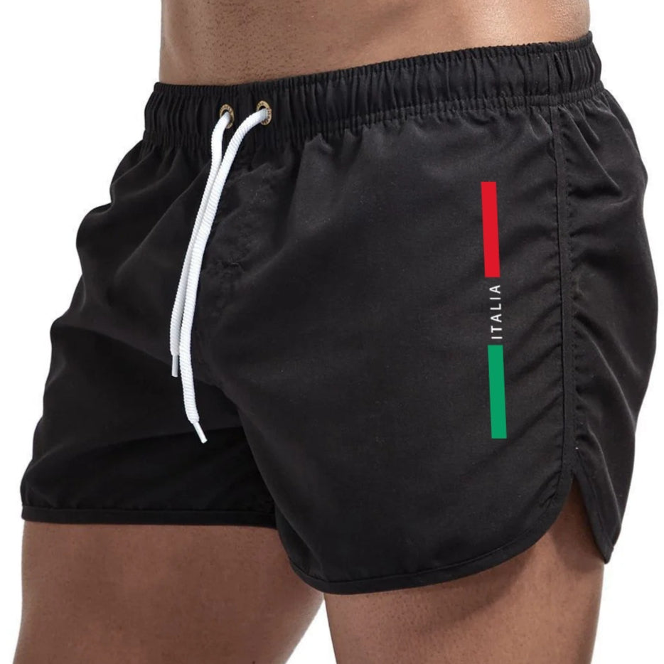 Mesh Breathable Fitness Mens Sports Shorts
