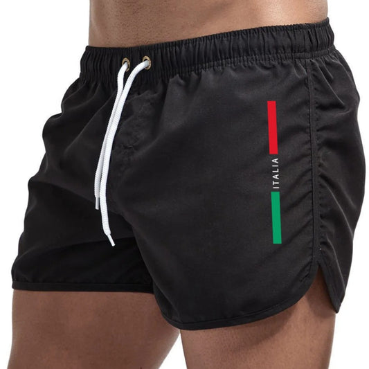 Mesh Breathable Fitness Mens Sports Shorts