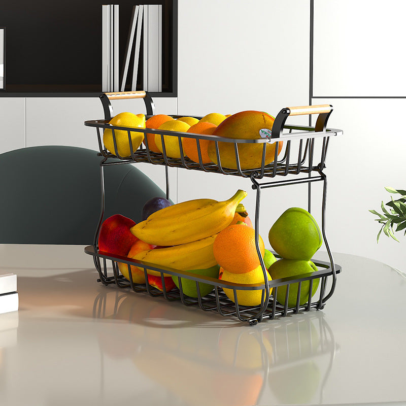 Creative Multi-Functional Kitchen Vegetable Rack