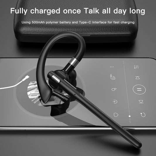 Bluetooth Earbuds With A Rotating Single-ear Charging Case