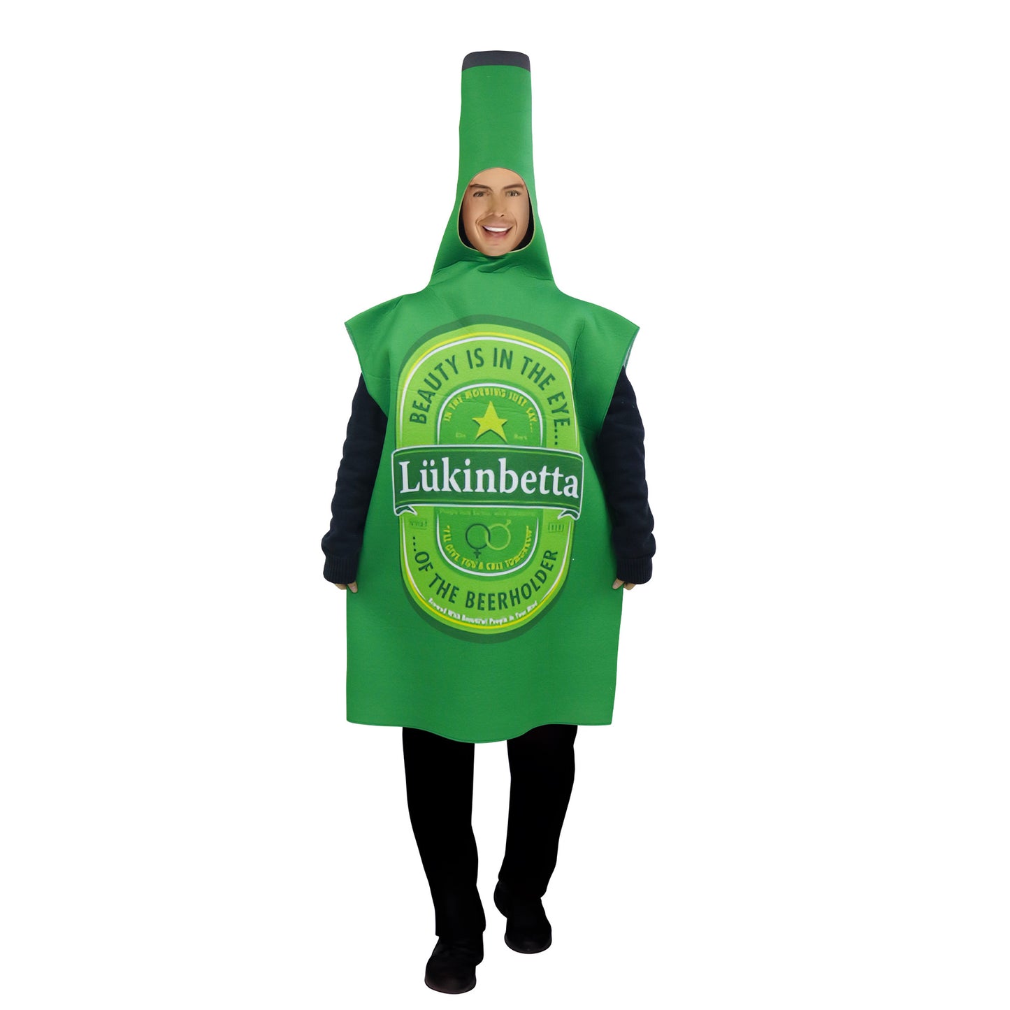 Best-selling St Patricks Day Costume Parade Outfit Beer Festival Print Green Hat Stage Performance Attire