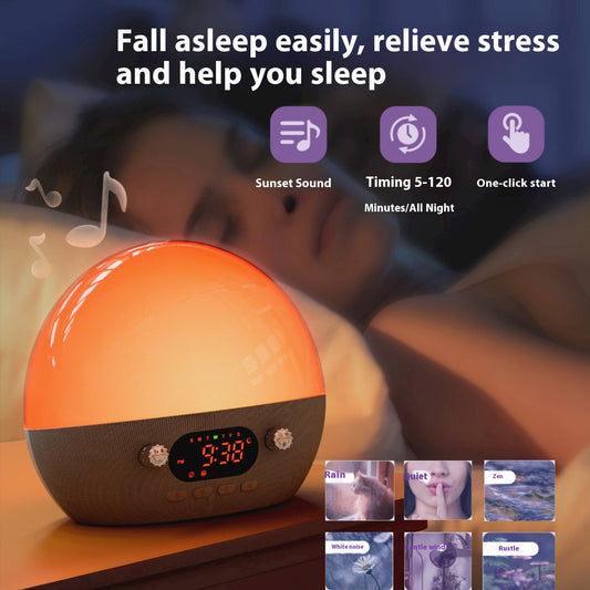Simulated Sunrise Atmosphere Bluetooth Music Smart Night Light