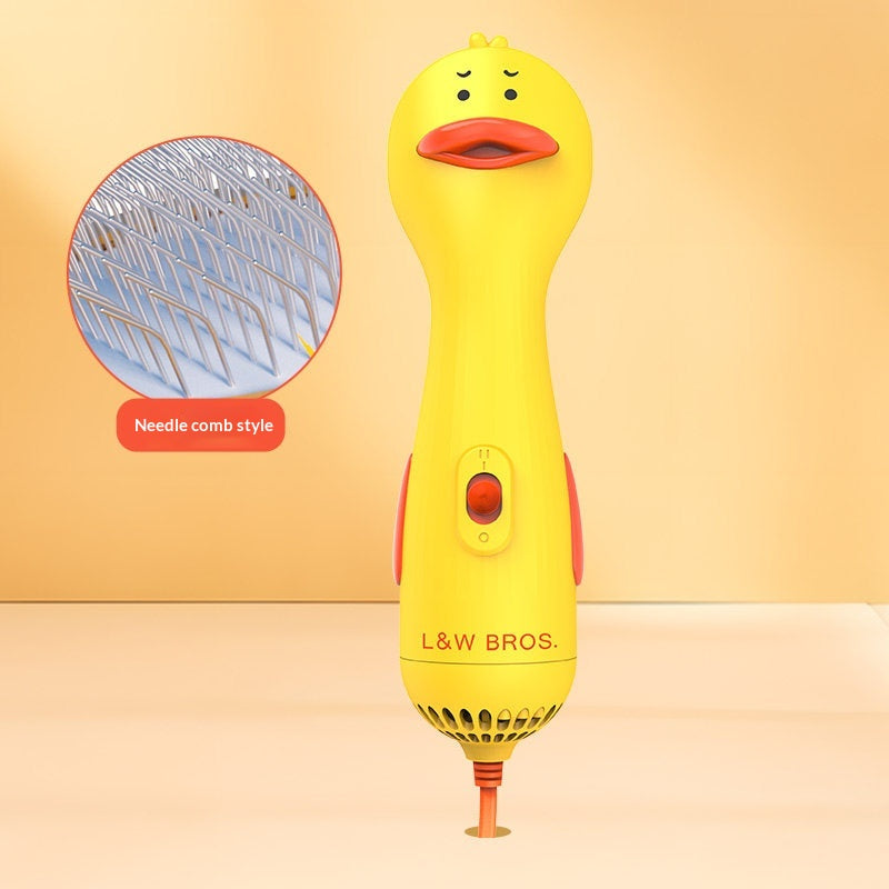 Pet Blow Dryer With Fur Fluffing Function