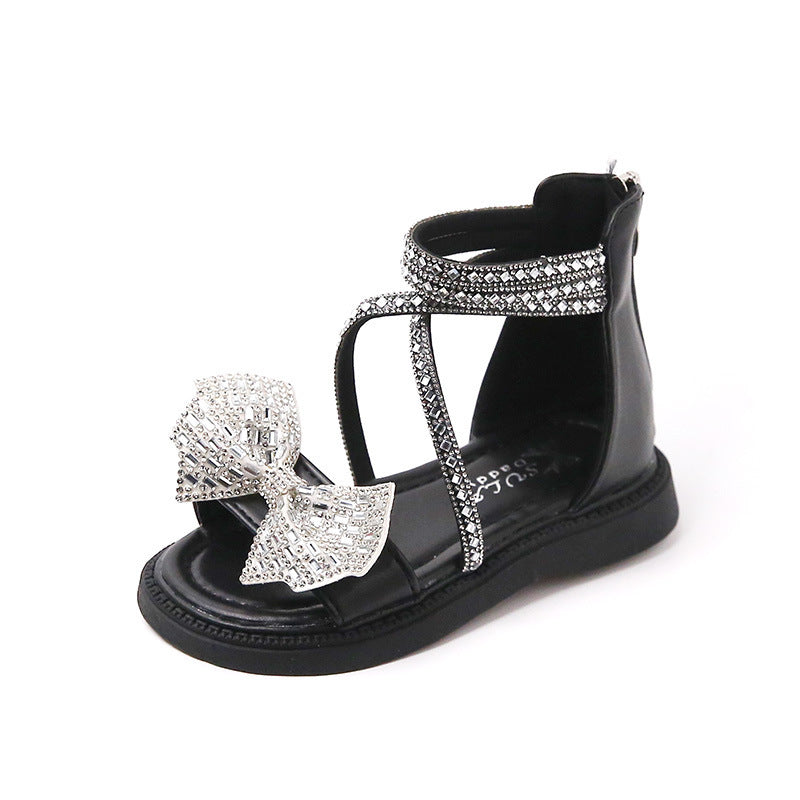 Spring Summer New Korean-style Roman Princess Childrens Sandals