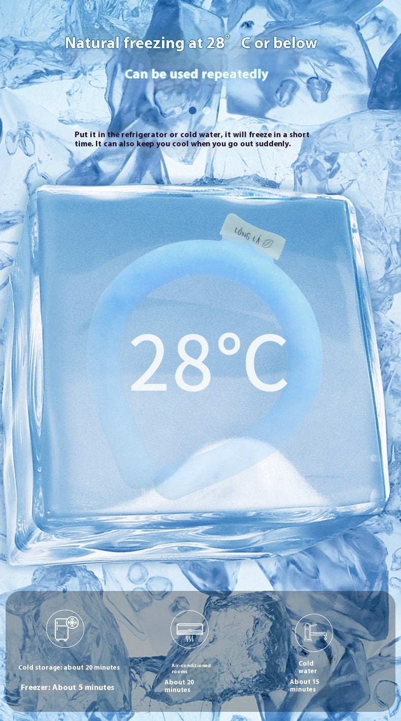 Cooling Neck Hanging Ice Ring Outdoor Sports