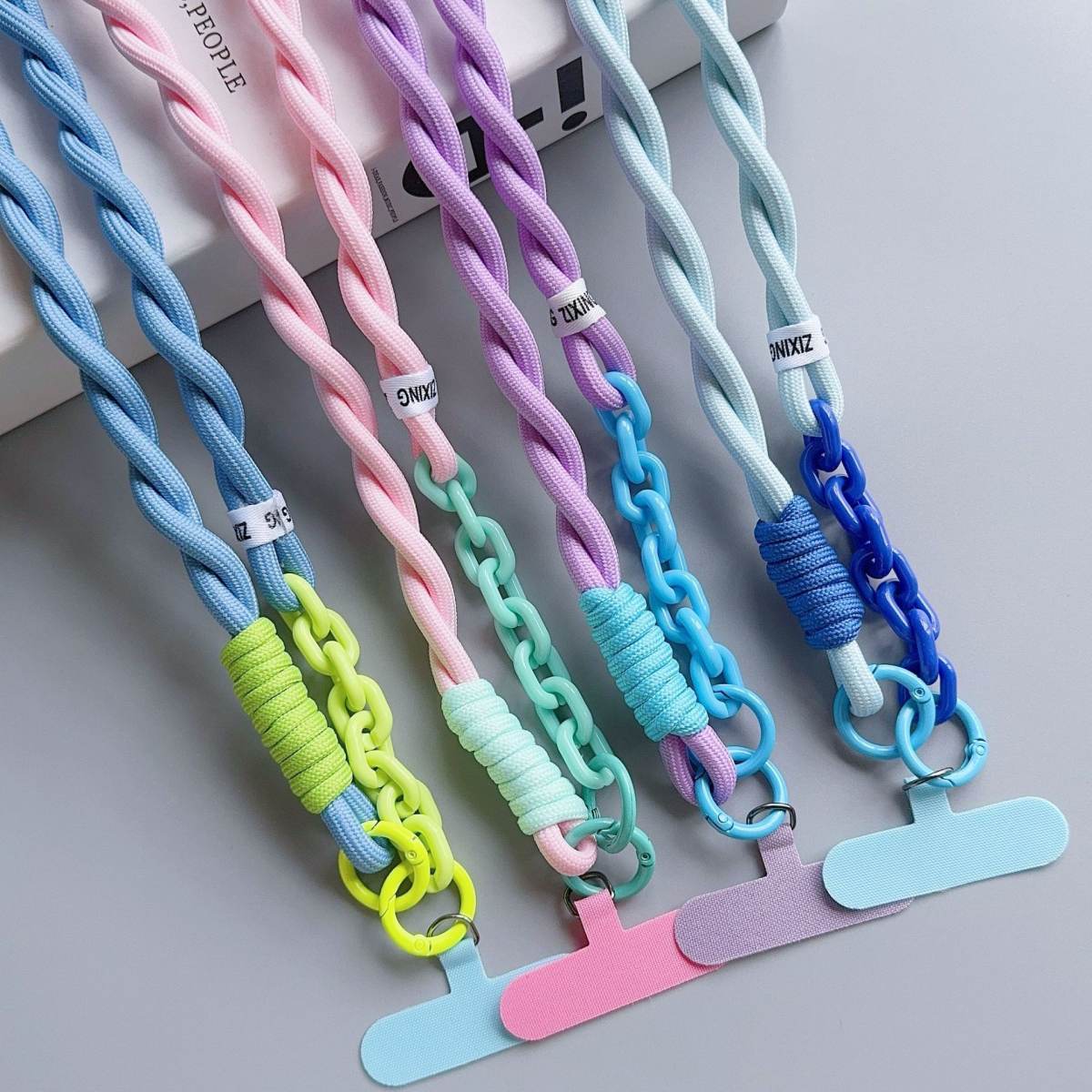 Outdoor Simplicity Crossbody Card Anti-lost Mobile Phone Lanyard