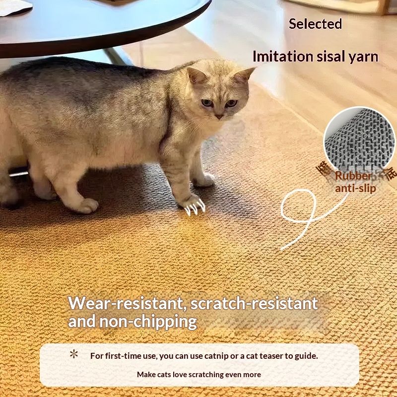 Sisal-like Pet Supplies Cat Scratching Tool Non-slip Mat