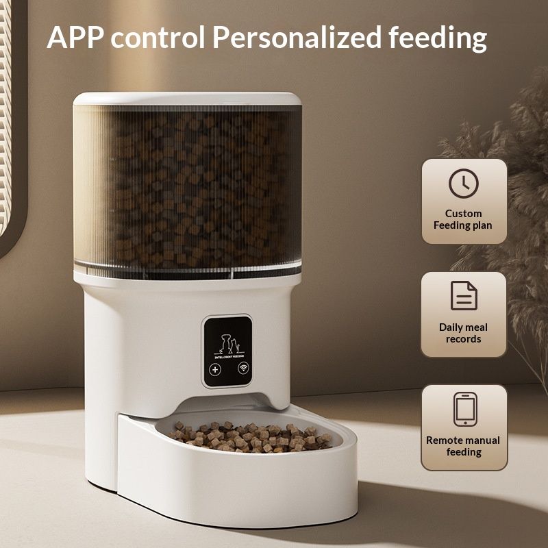 Smart Automatic Pet Feeder Is Detachable