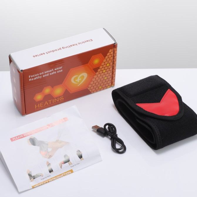 Red Light Heat Wrist Heating Vibration Massage Wrist Straps