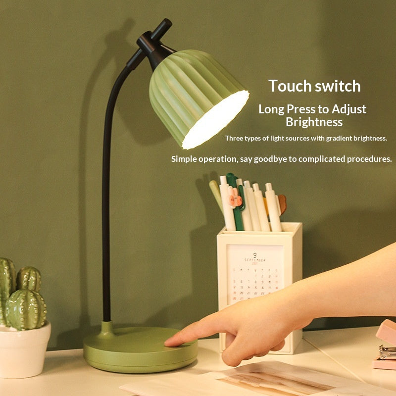 Fashionable And Simple Touch-Activated Charging LED Dimmable Desk Lamp