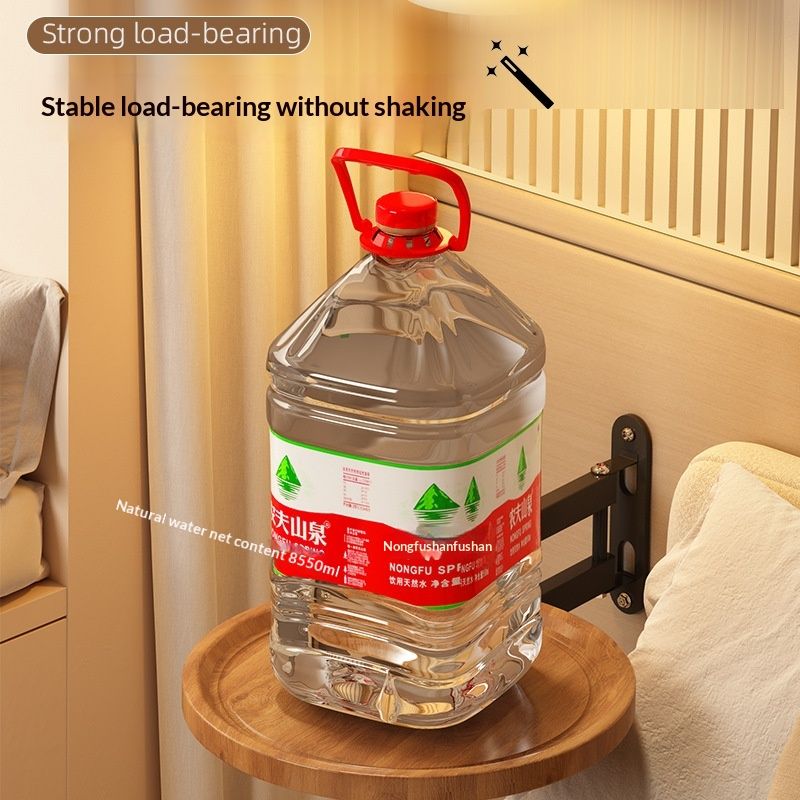 Small Foldable Rotating Storage Rack For The Bedroom