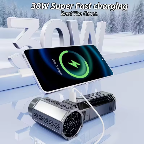 Powerful Portable Turbo Jet Fan, 150000 RPM, 2500mAh Battery, Type C Fast Charging Ideal For Computer Cleaning Yard Mainte