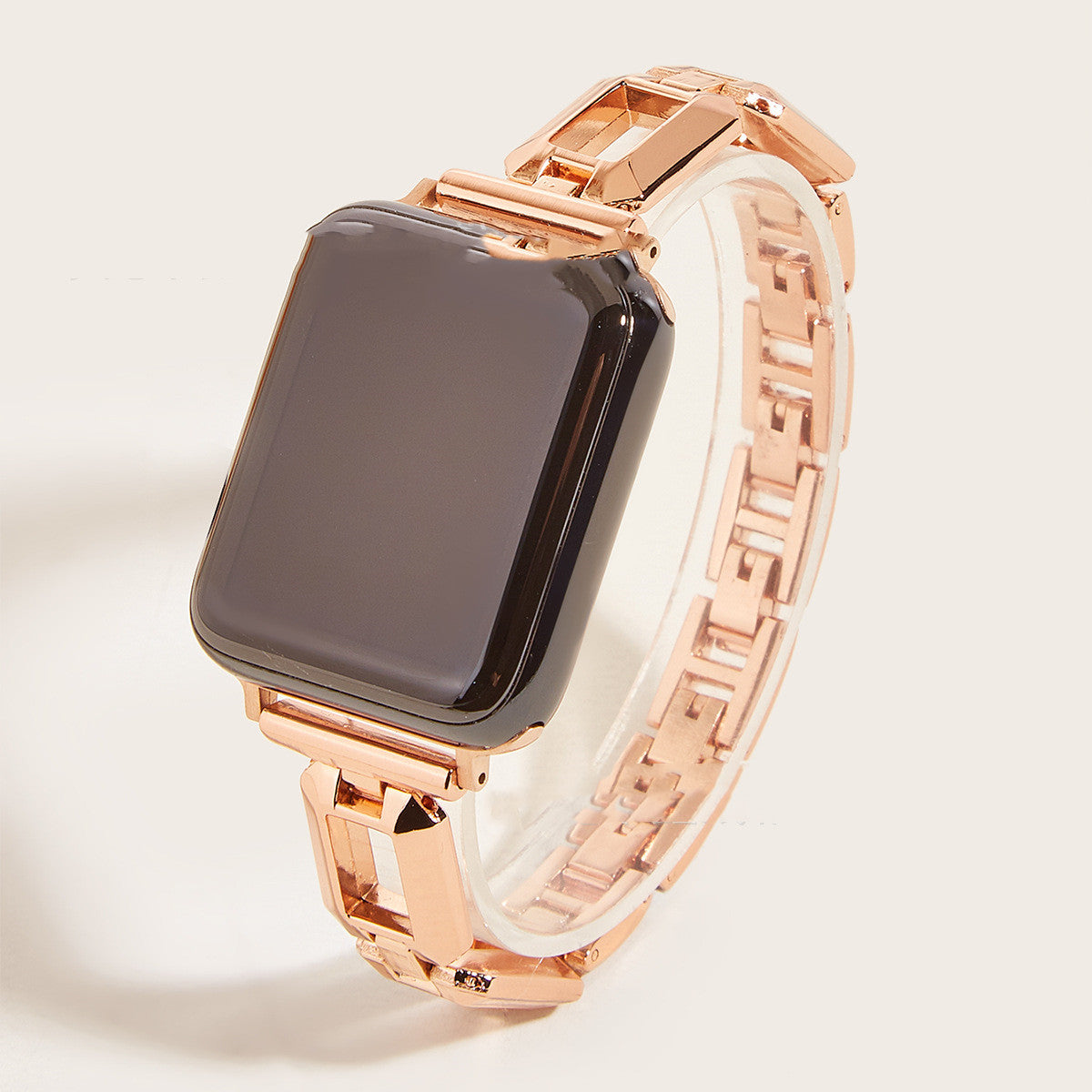 Simple Solid Color Versatile Stylish Textured Smart Strap