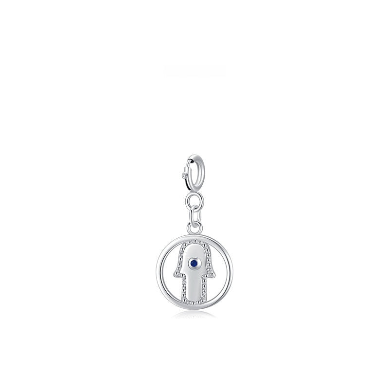 Sterling Silver Fashionable And Minimalist Pendant Korean-style Sweet And Adorable