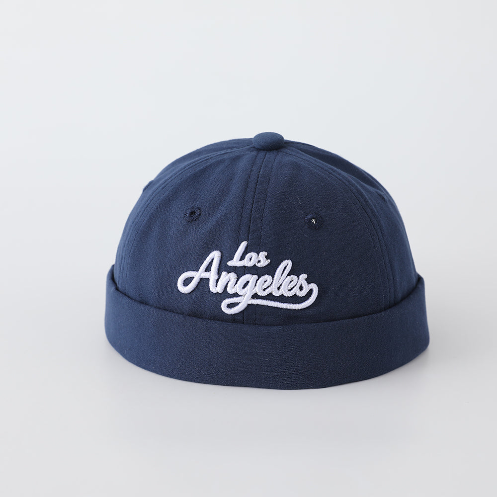 New Children's Single-color Multi-letter Three-dimensional Embroidered Adjustable Minimalist Hip-hop Style Brimless Hat Suitable For Street, Travel And Party Events