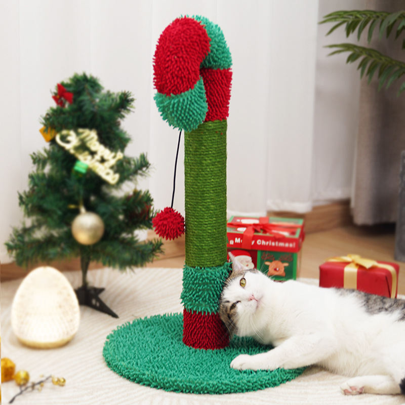 Lint-Free Spring Plush Cat Toy Pet Supplies