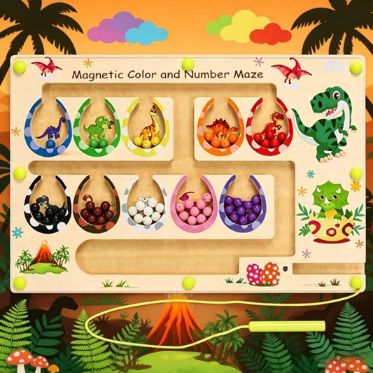 Magnetic Maze Game (includes Magnetic Pen), A Creative Brain Teaser For Adults That Promotes Concentration—multi-piece Party Gift Set