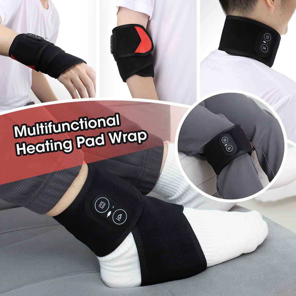 Red Light Heating Strap Phototherapy Vibration Massage Wristband