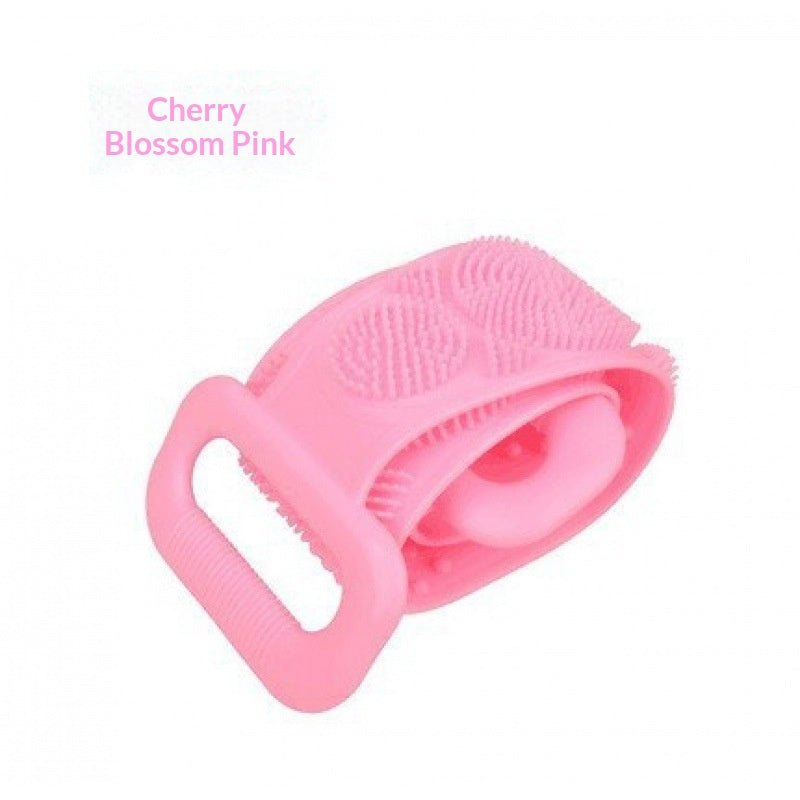 Silicone Bath ScrubberPowerful Back-scrubbing For Men And Women