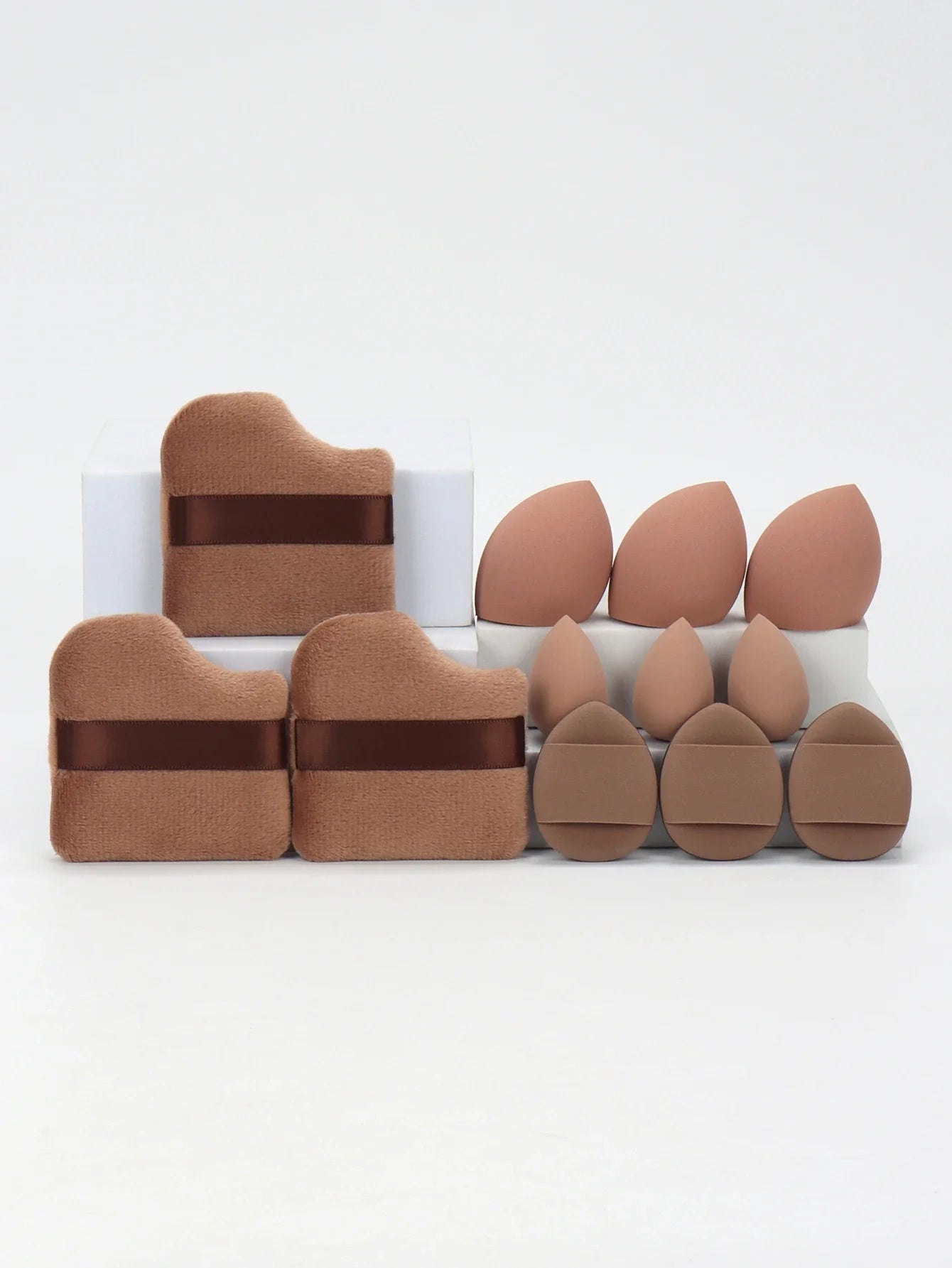 12-piece Makeup Sponge Puff Set