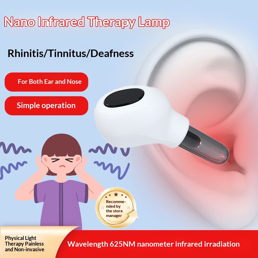 Smart Infrared Light Therapy Tinnitus Device
