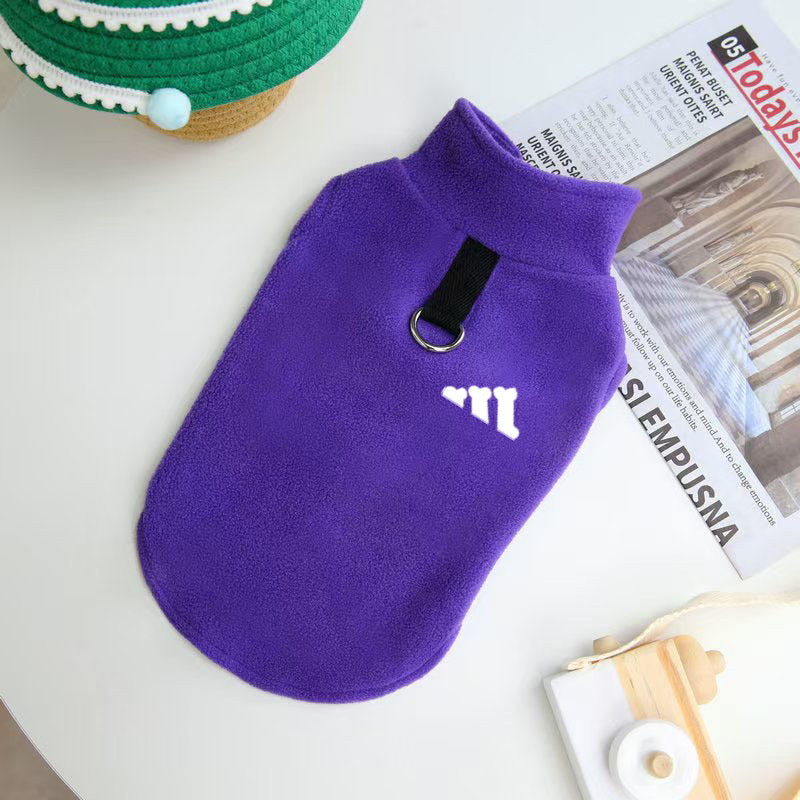 Pet Clothing Fleece-lined Thermal Vest
