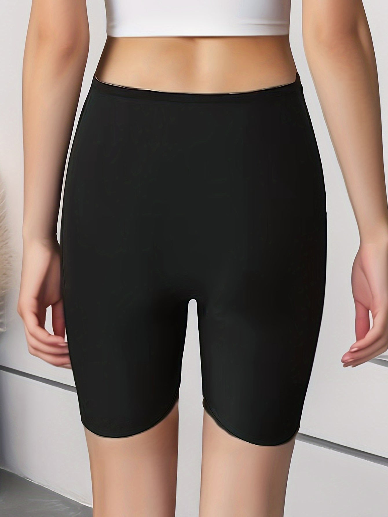 Sauna Sweat Shorts For Women High Waisted Sauna Legging Pants Slimming Compression Body Shaper