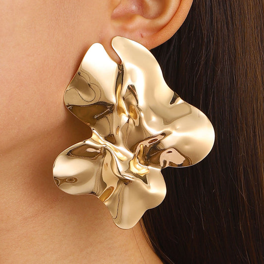 Retro-chic Minimalist Korean-style Stud Earrings