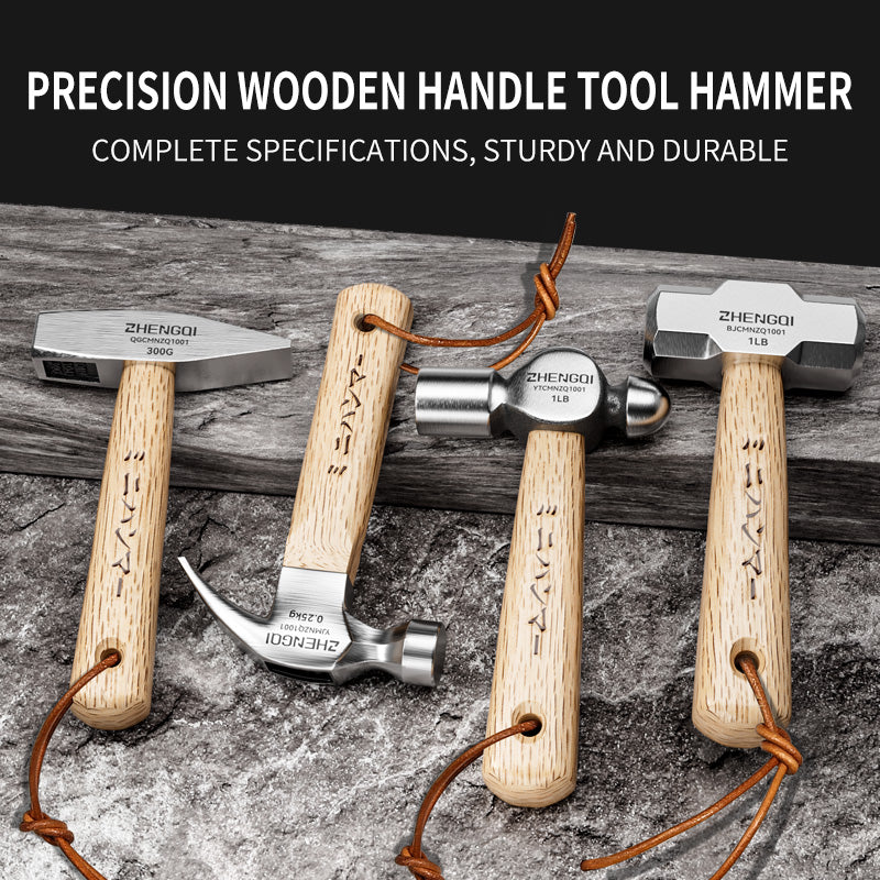 Mini Claw Hammer Household Tools Commonly Used In Woodworking Knock Out Nails Wooden Handle Small Hammer High Carbon Ste