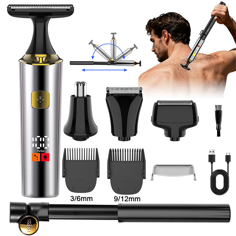 Electric Mens Back Shaver Body Trimmer