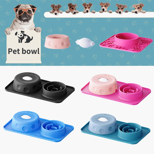 Slow-Feeding Bowl Spherical Non-Slip Pet Licking Bowl