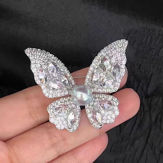 Fashionable Versatile High-end Korean-style Niche Design Premium Accessoryanti-exposure Brooch For Clothing