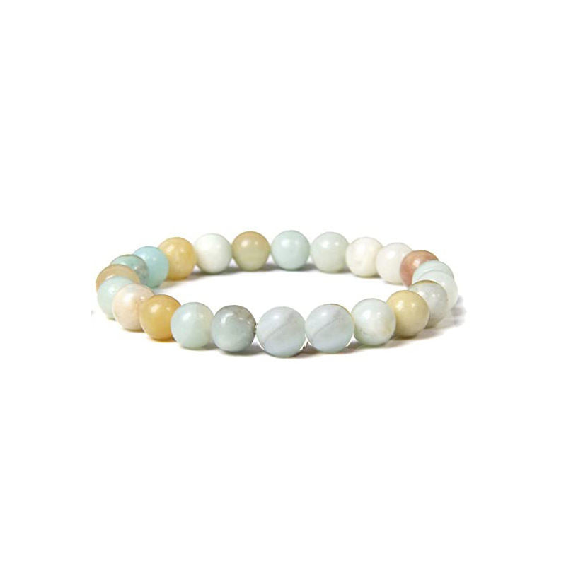 8mm Tigereye Iron Ore Men's And Women's Outdoor Yoga Stretch Bracelet Beads Agate Bracelet