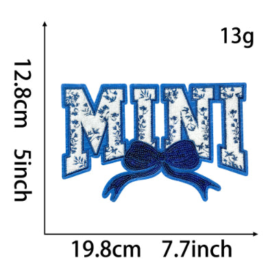 Chenille Embroidered Cloth Stickers Clothing Accessories Patch