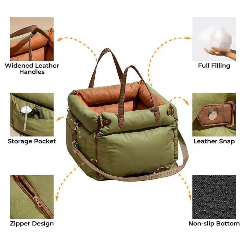 Pet Car Seat Cover Universal Dog Bed For All Seasons