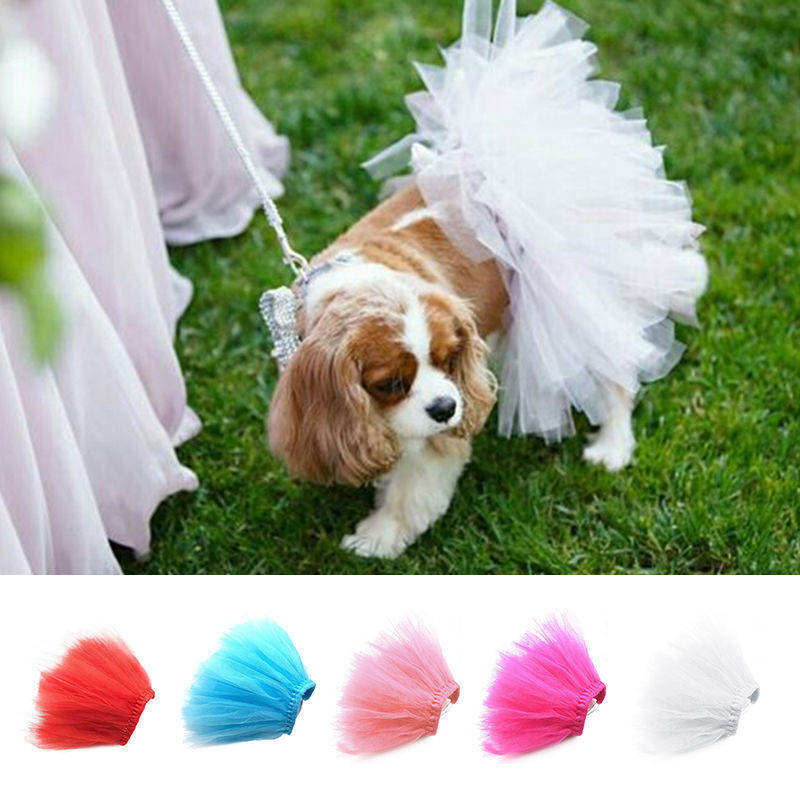European And American-style Festive Pet Tulle Tutu Skirt