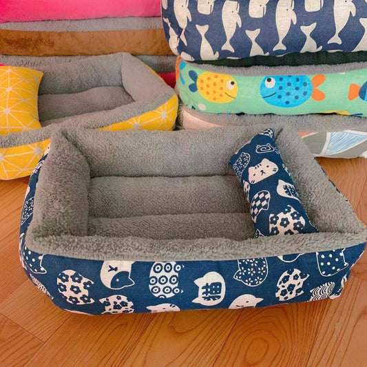 Pet Supplies Linen Pet Bed Moisture-proof