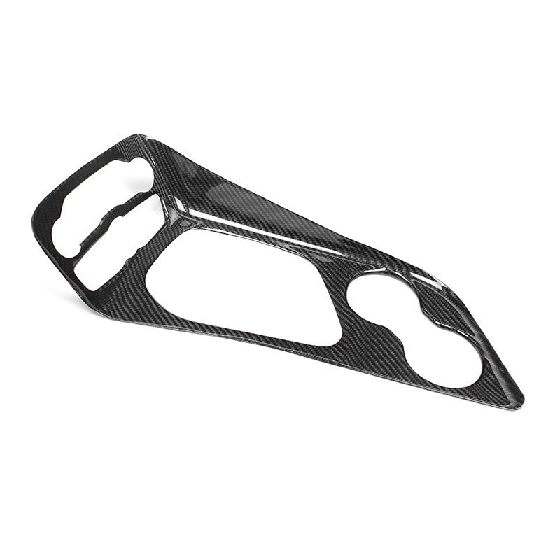 Interior Accessories Carbon-fiber Gear Shift Steering Wheel And Navigation Frame Trim