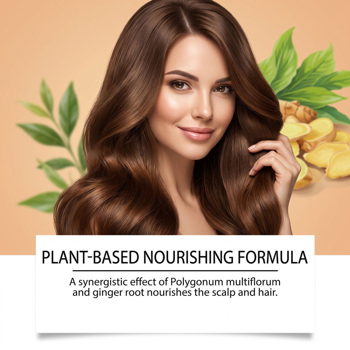 Ginger Oil-control Shampoo For Soft Silky Hair