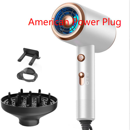 Hair Dryer With Negative Ions Offering Both Hot And Cool Air Settings