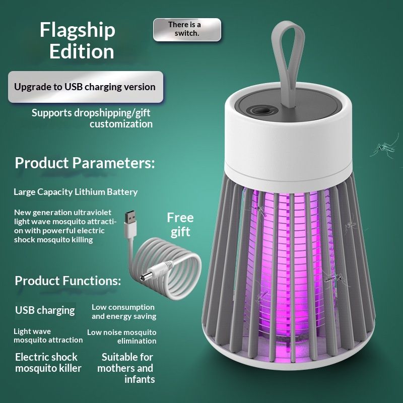 Mosquito Lamp Electrickill Mosquito Lamp For Home And Outdoor Use USB Charged
