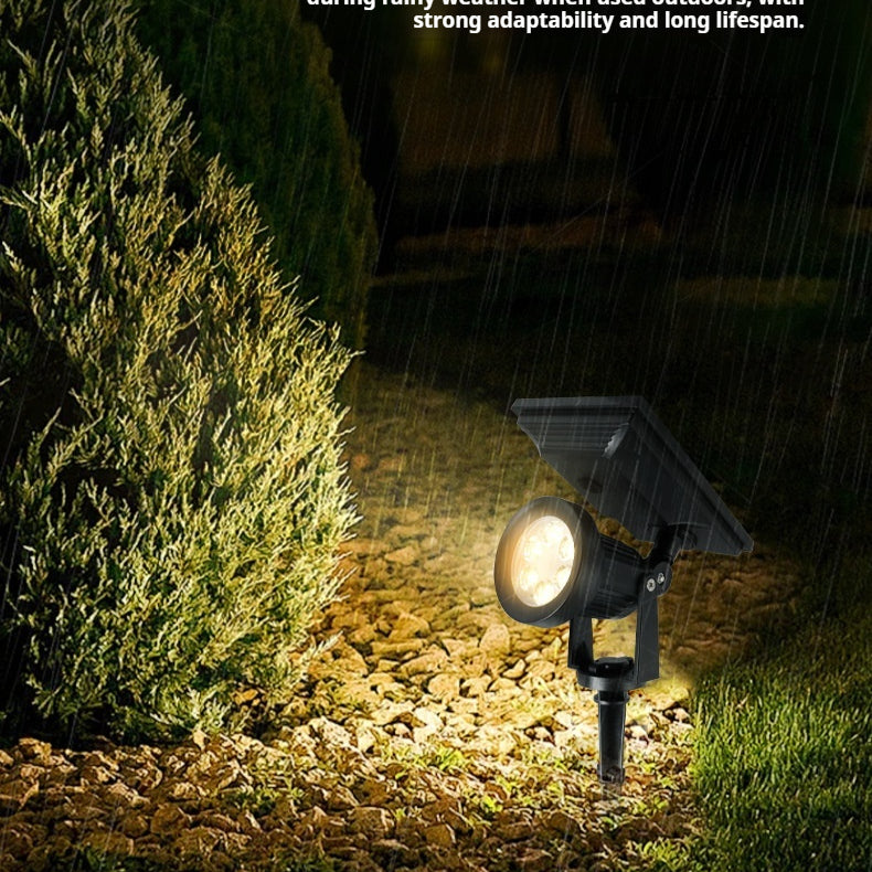 Solar-powered Spotlight Outdoor Ambiance Waterproof