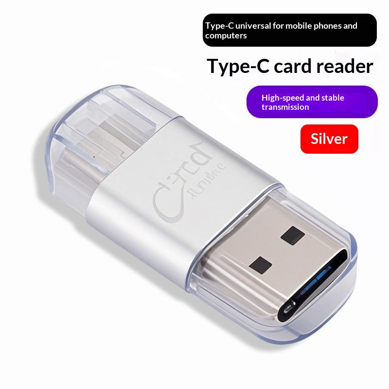High-Speed 30 USB Card Reader Mobile Phone TF Memory Card Computer Camera OTG Adapter