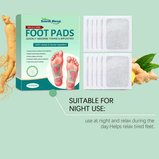 Massage Plant-Based Foot Patch Set