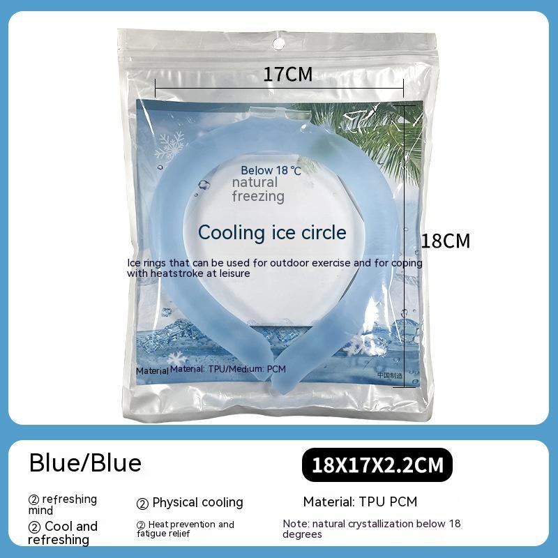 Outdoor Sports Cold Neck Ring Cooling Portable