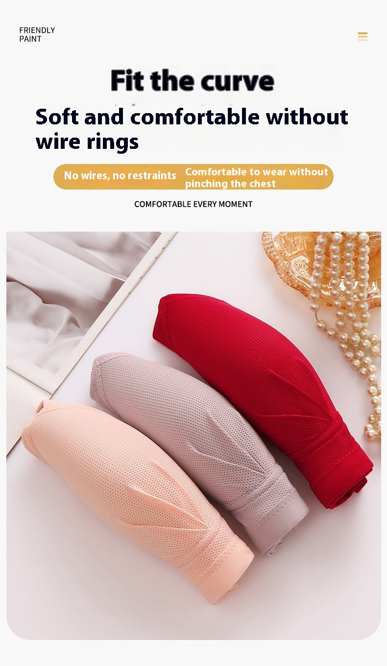 Nursing Mother Beauty Back Thin Underwear Comfortable And Breathable Adjustable Mother Bra