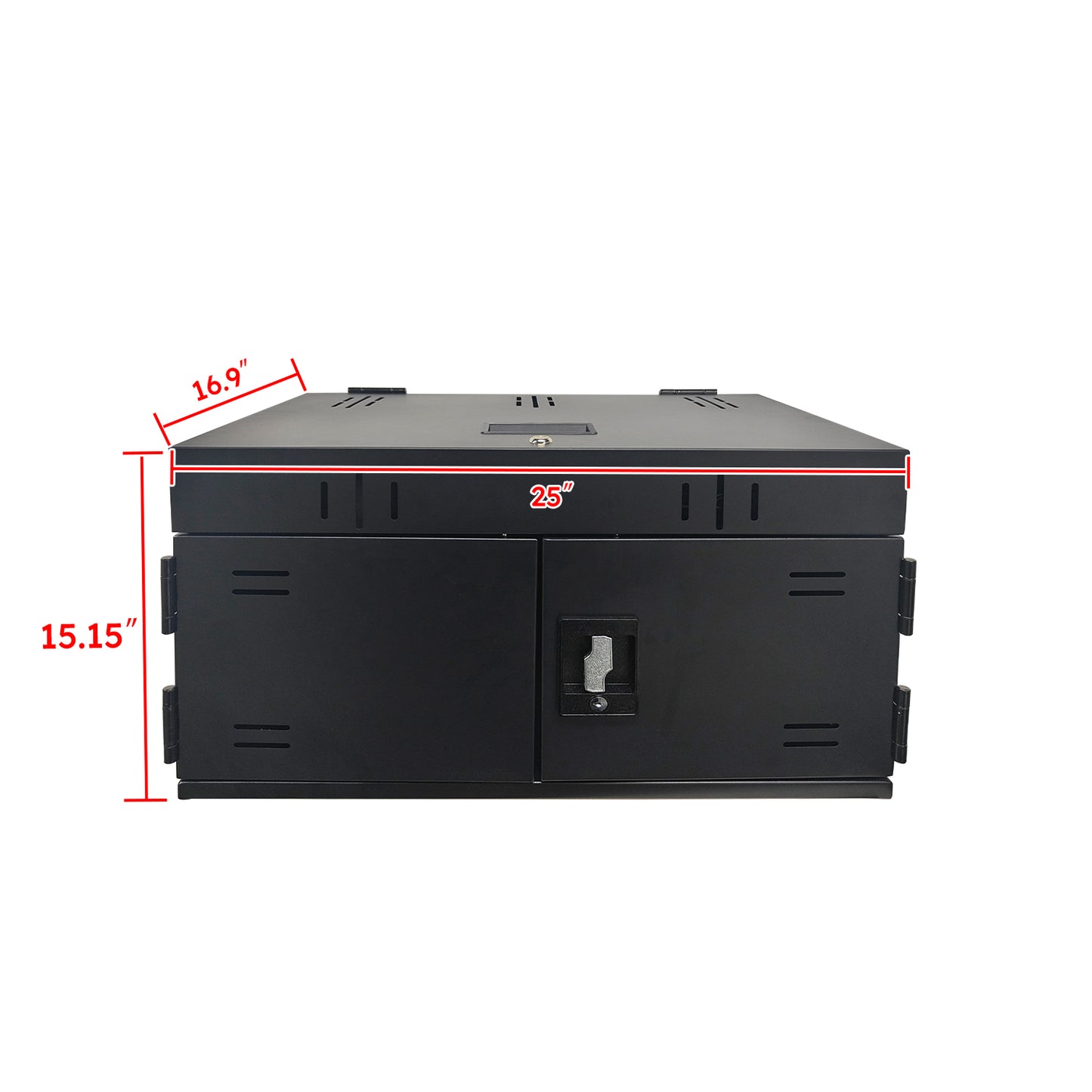 12-Device Charging Station For Laptops And Tablets,  Charging Cart Charging Cabinet, Surge Protection For Classroom Or Office, Up To 17.3  Screen
