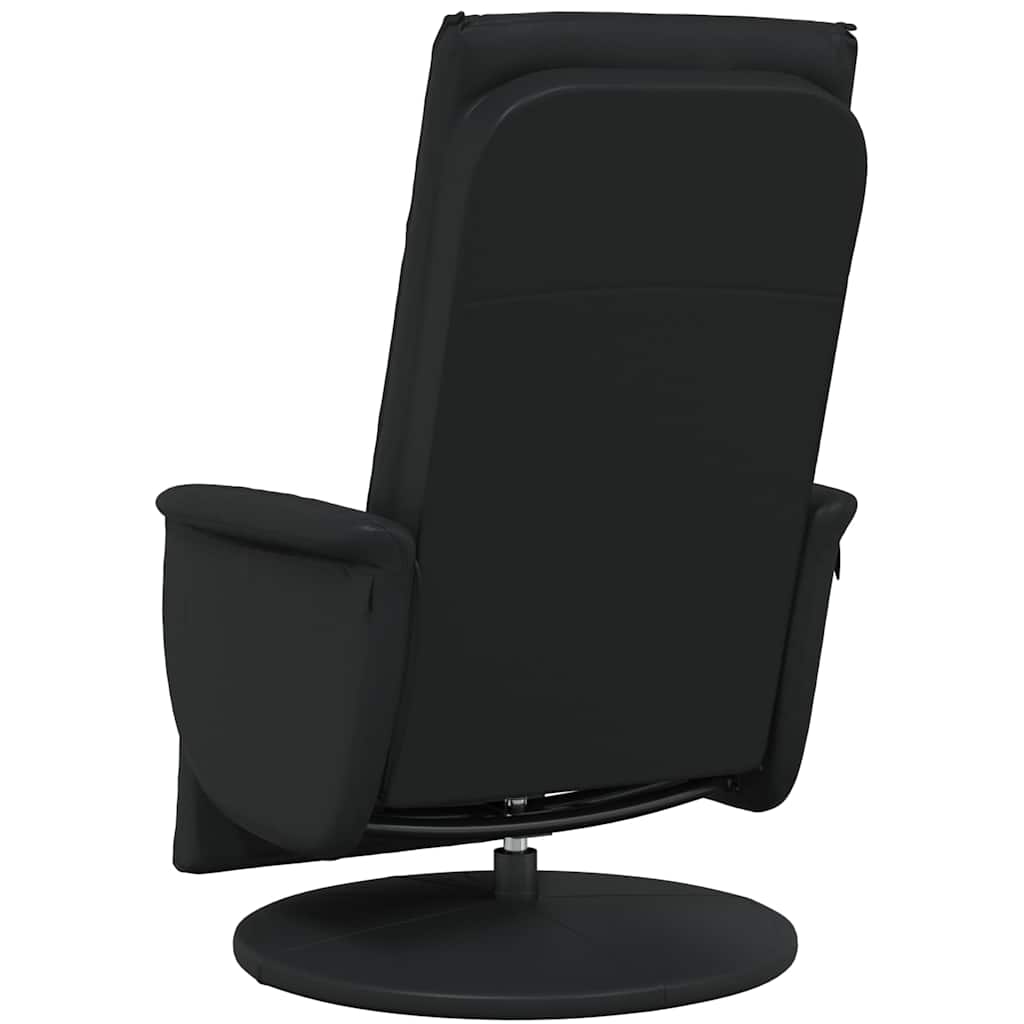 Massage Chair with Footrest, Faux Leather