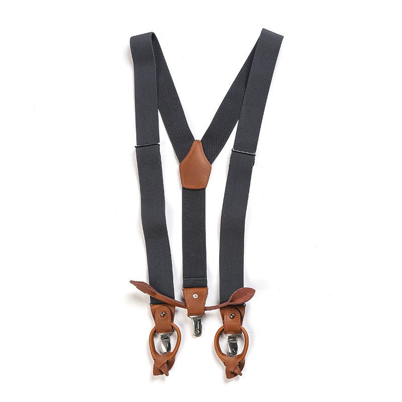 Suspender Pants Accessories Detachable Adjustable Sling